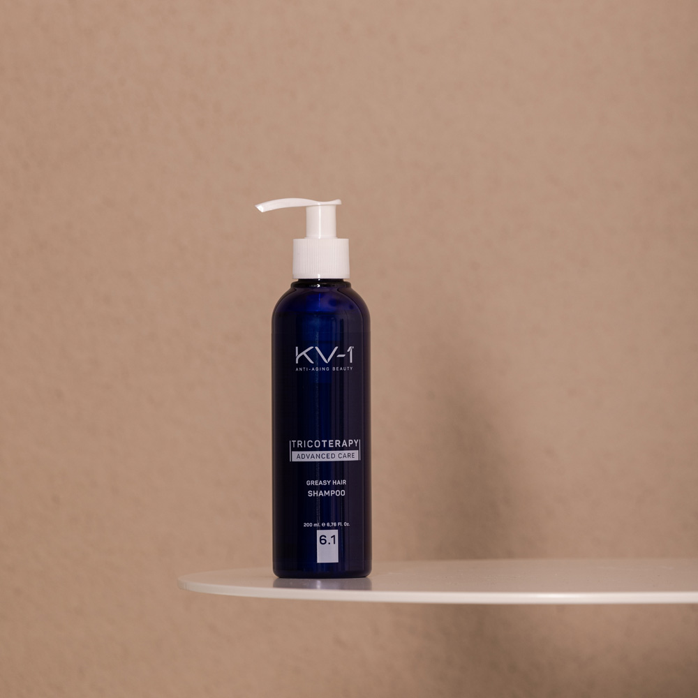 TRICOTERAPY 6.1 Plaukų šampūnas riebiai galvos odai, 200 ml