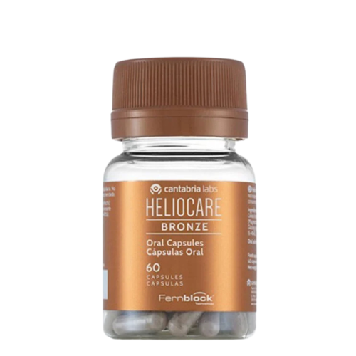 HELIOCARE ORAL BRONZE MAISTO PAPILDAI, 60 KAPSULIŲ*